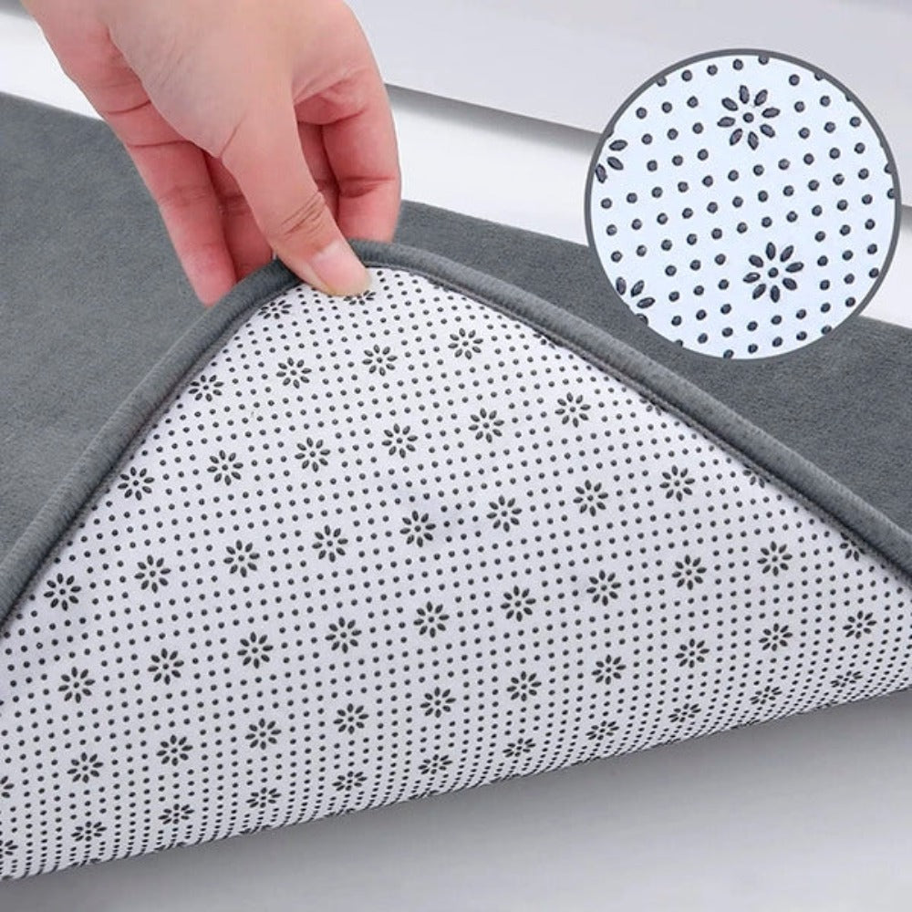 Alfombrilla de baño antideslizante de espuma viscoelástica