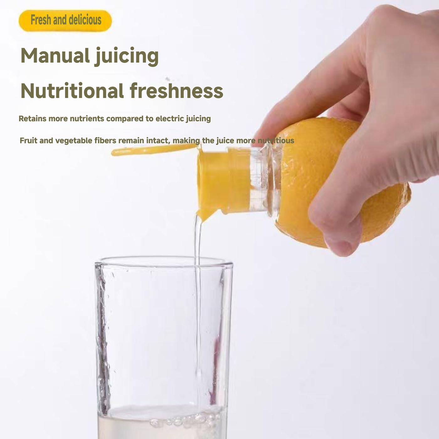 JuiceMate – Twist Lock Lemon Squeezer
