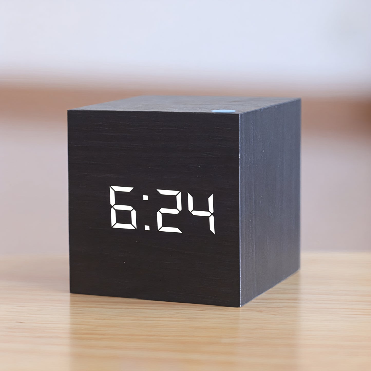 Digital Wooden LED Alarm Clock