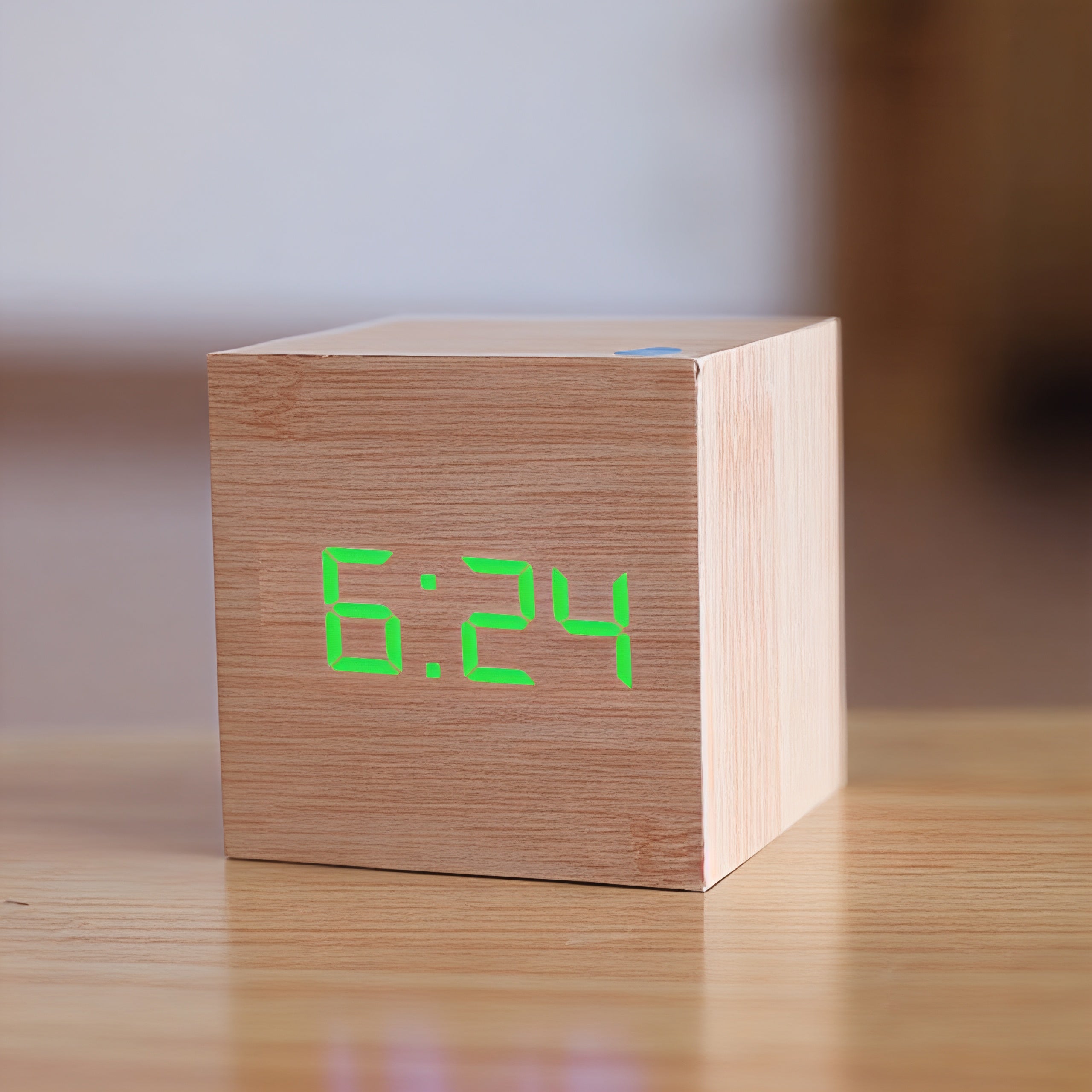 Digital Wooden LED Alarm Clock