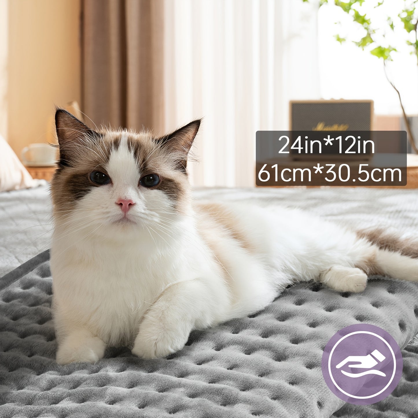 Electric Blanket Flannel Heating Pad Auto Shut-Off