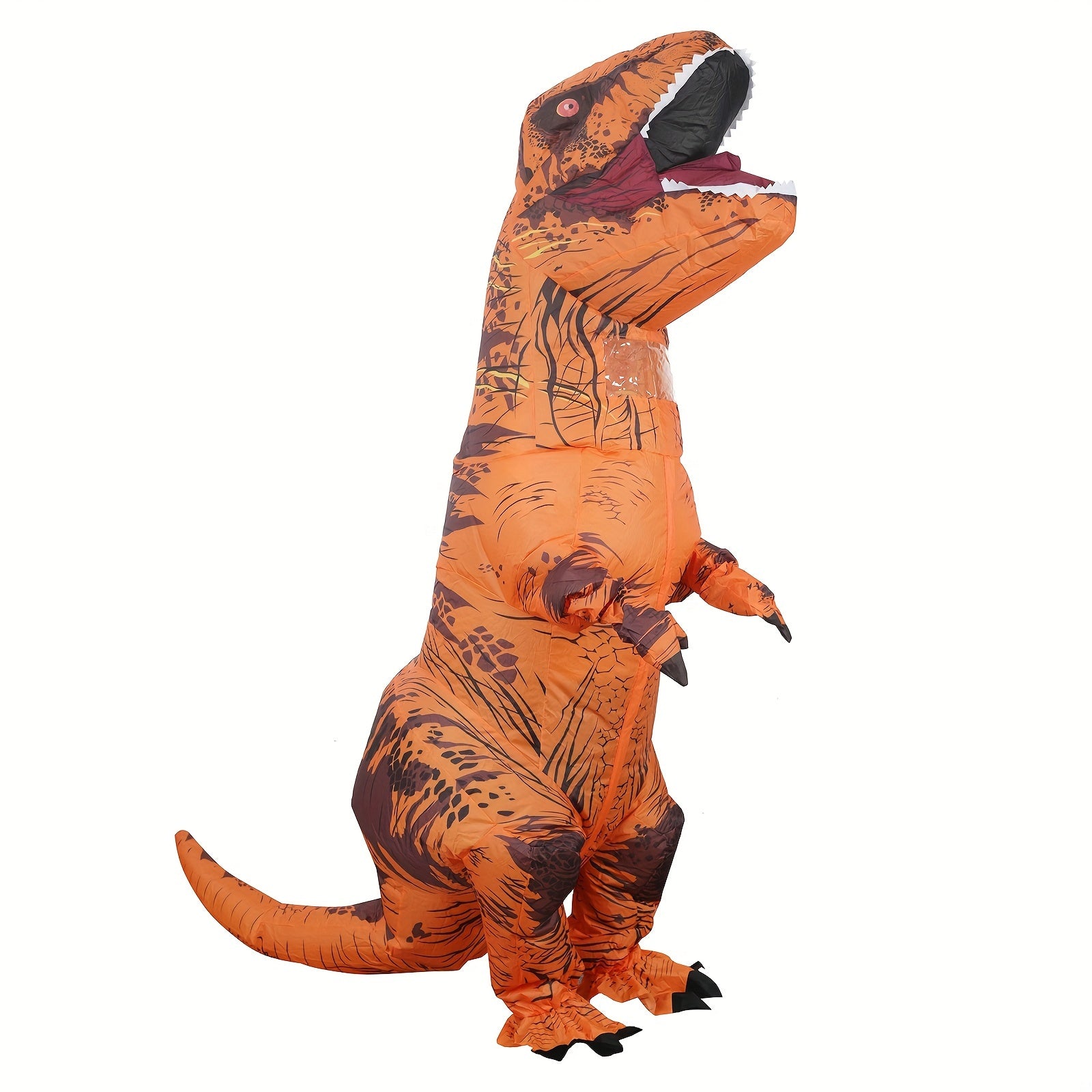 Disfraz inflable unisex de dinosaurio para Halloween | Mono gigante de T-Rex