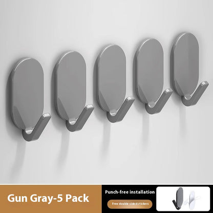 GripHold – Adhesive Wall Hook Set 5-Pack