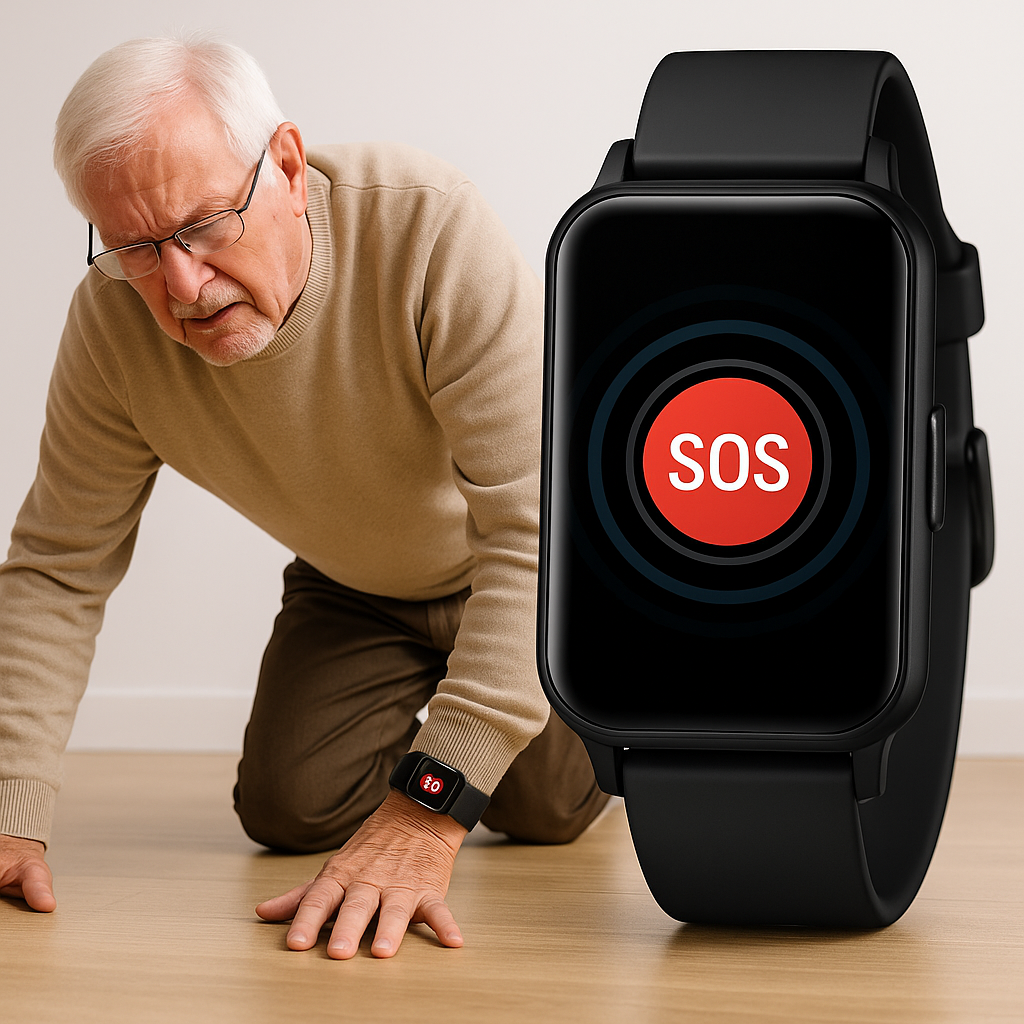 Smartwatch GPS Tracker SOS Alert bezpieczeństwa