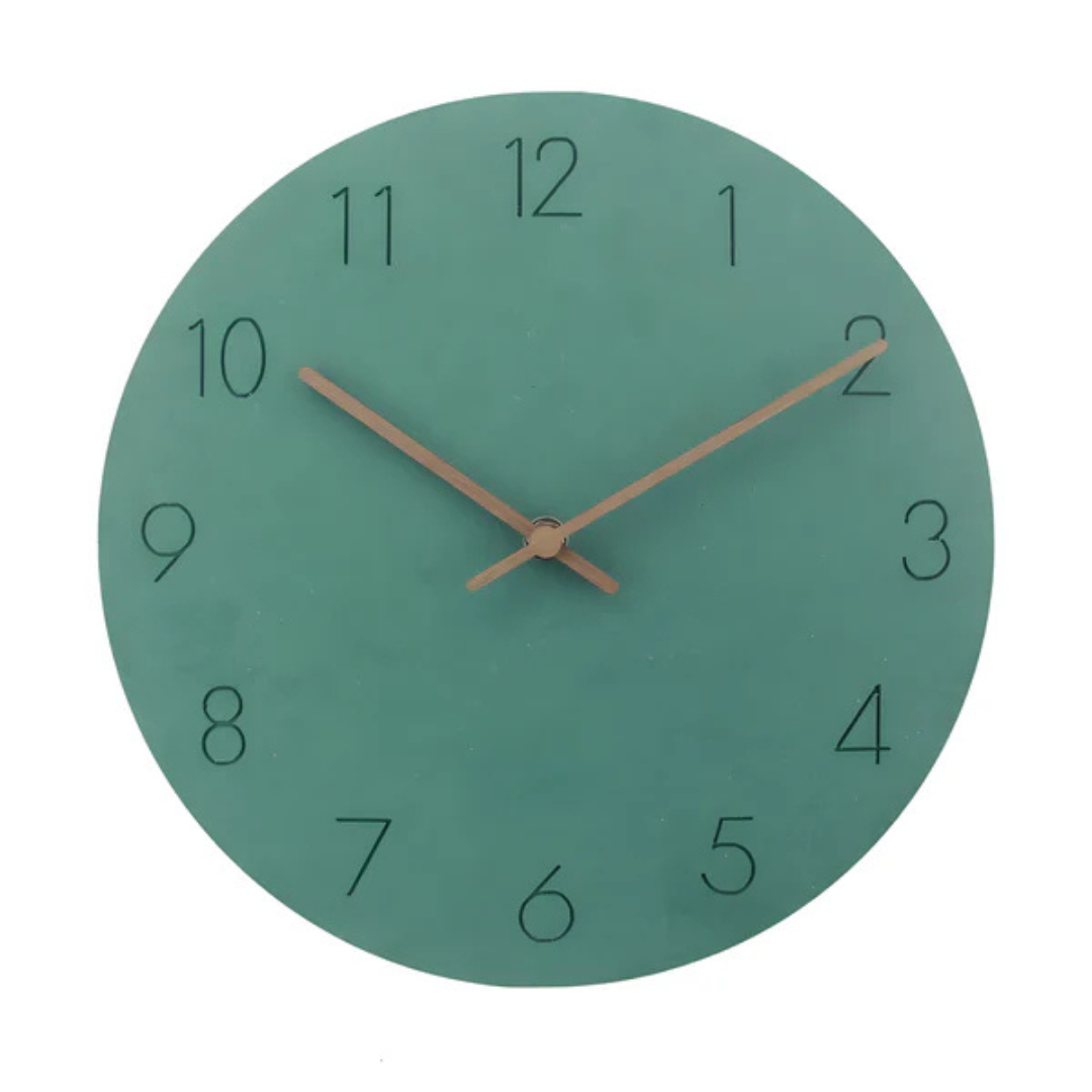 Elegant Minimalist Wooden Wall Clock - Image 4