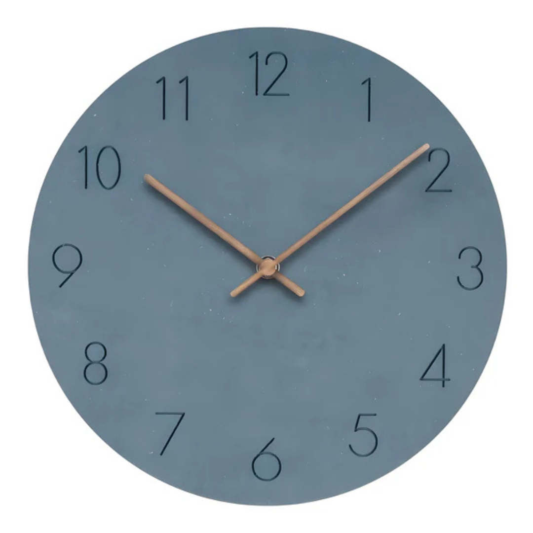 Elegant Minimalist Wooden Wall Clock - Image 8