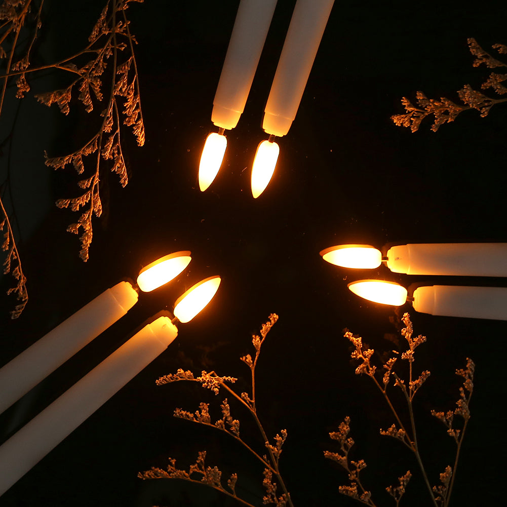 Set di Candele a Taper senza Fiamma a LED