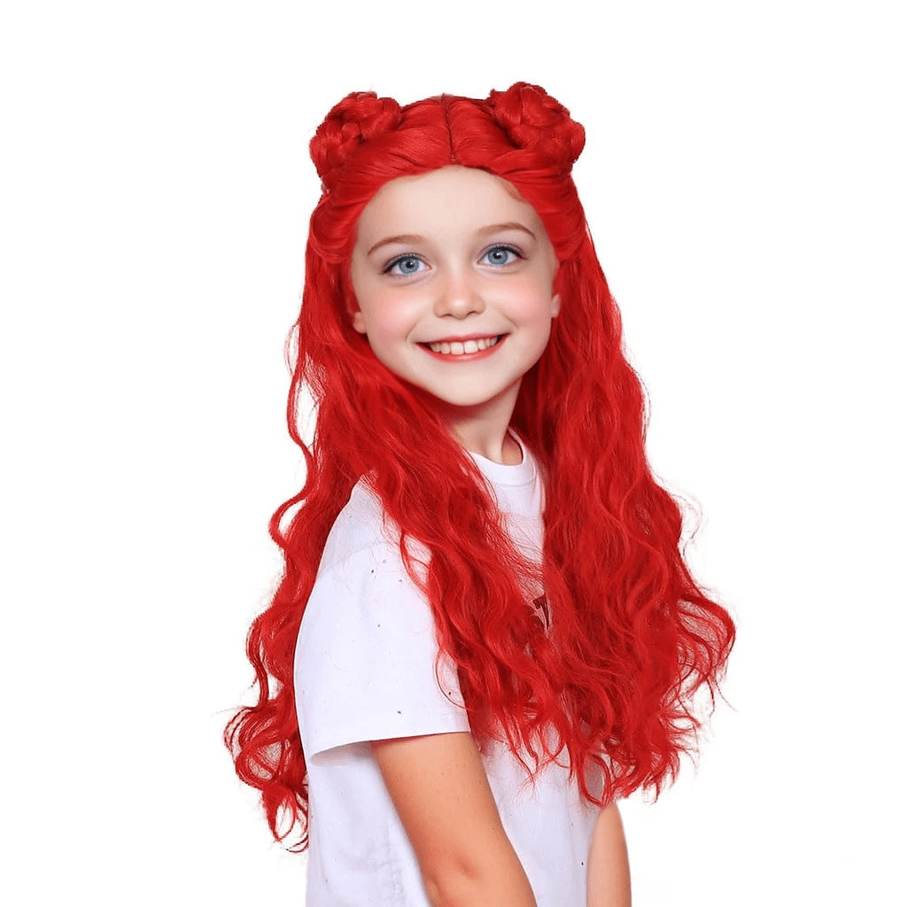 Disfraz de villana para niñas de Halloween con pantalones acampanados y manga larga