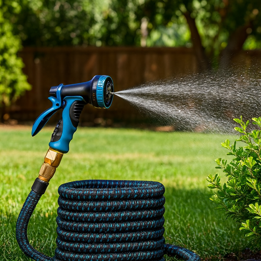 Tuyau de jardin extensible léger flexible