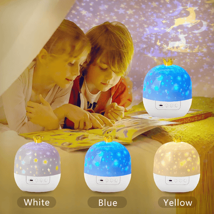StarryWorld – 15-Scene Kids Projector Night Light