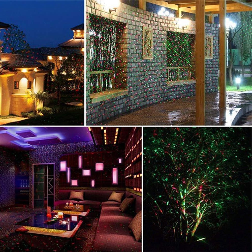 Projecteur de jardin LED Lumières festives extérieures