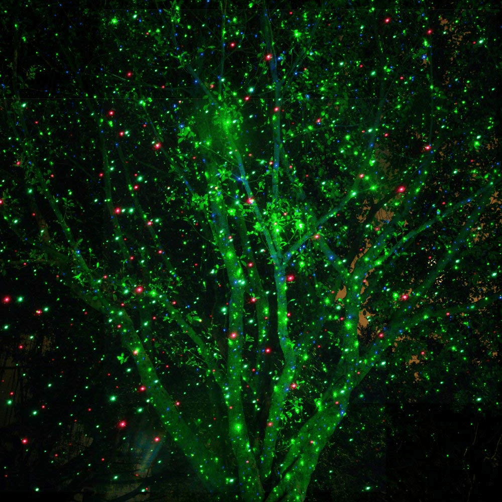 Projecteur de jardin LED Lumières festives extérieures
