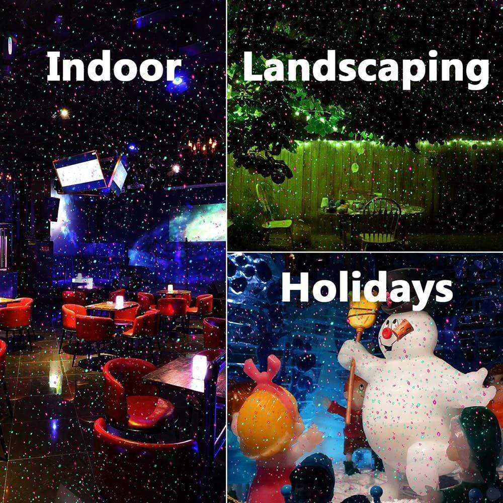 Projecteur de jardin LED Lumières festives extérieures