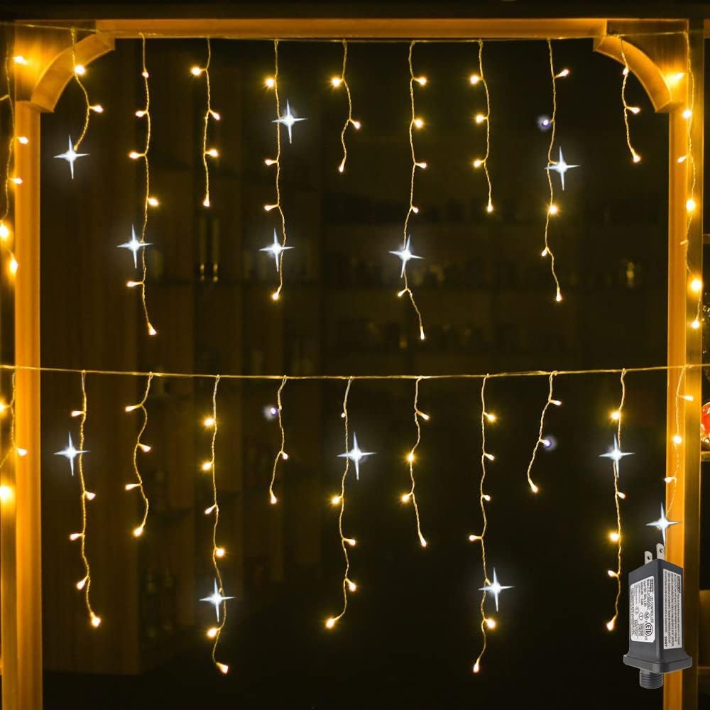 Luces de decoración navideña LED para exteriores