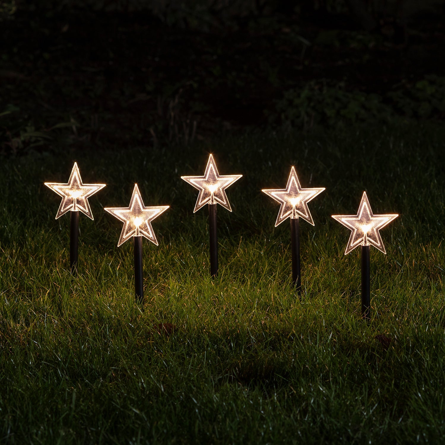 Acrylic Star Stake Lights