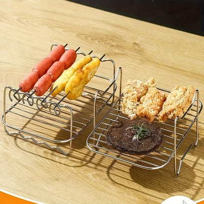 Air Fryer Accessories Set with BBQ Skewers