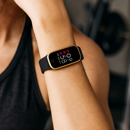 Tracker de fitness mince moniteur de fréquence cardiaque