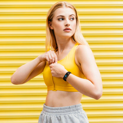 Tracker de fitness mince moniteur de fréquence cardiaque