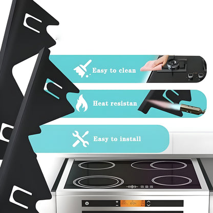 Couvercle d'écart de comptoir de cuisinière résistant à la chaleur