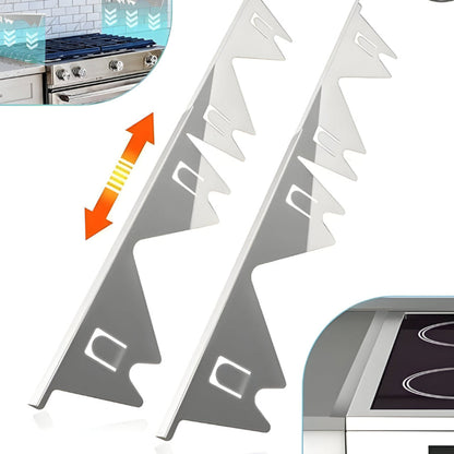 Couvercle d'écart de comptoir de cuisinière résistant à la chaleur