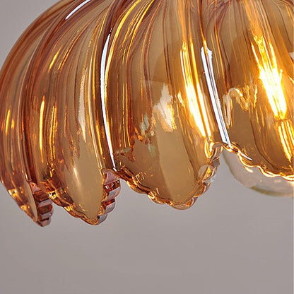 Pendant Light Vintage Glass Hanging Lamp