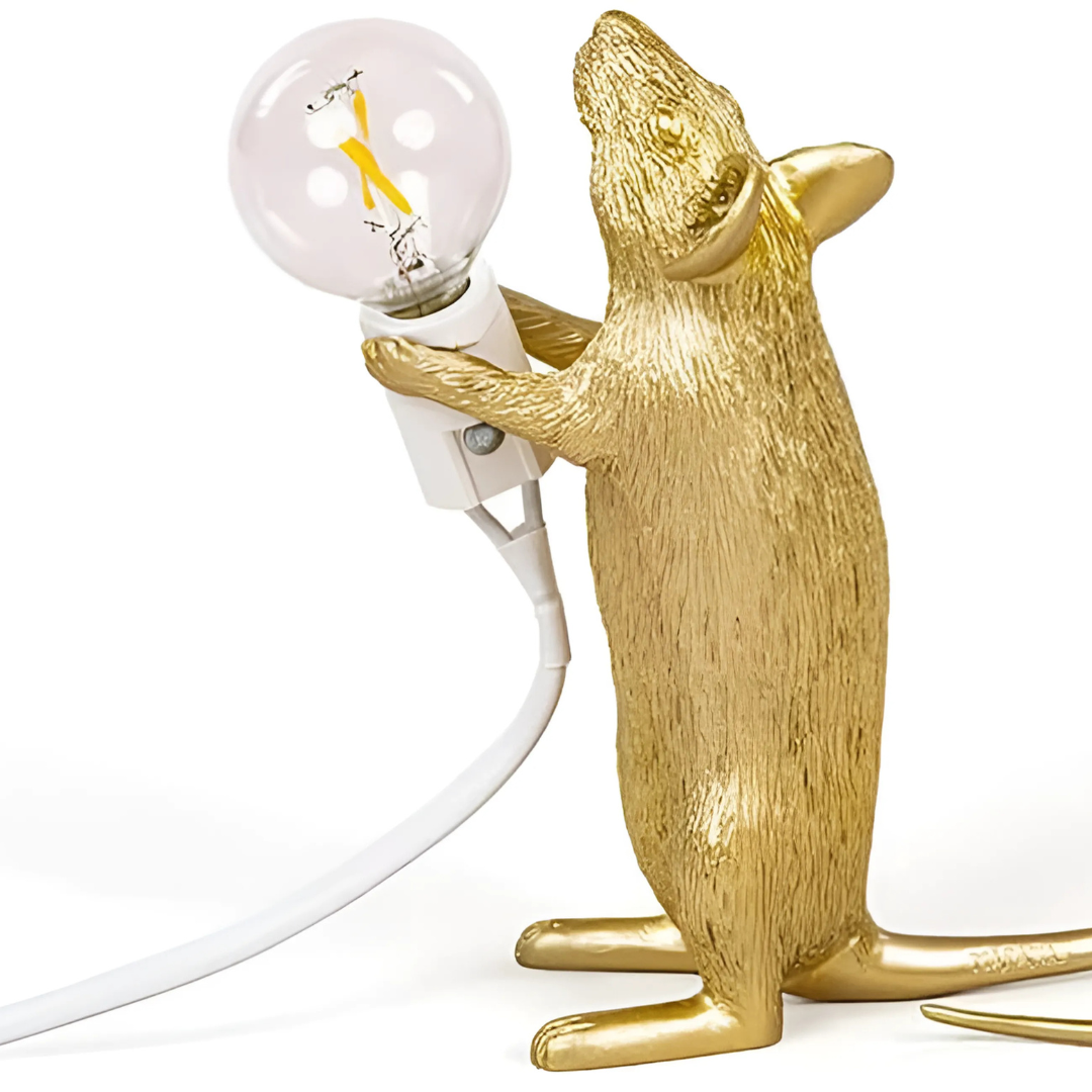 LED Resin Mouse Table Lamp Modern Lighting
