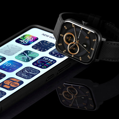 Montre intelligente GPS Suivi de fitness Écran AMOLED