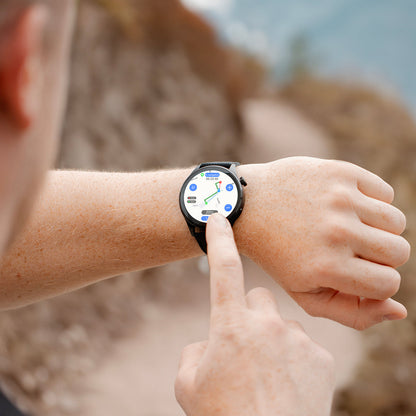 Montre intelligente GPS Suivi sportif Fonction d'appel