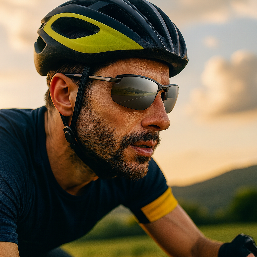 Occhiali da sole sportivi polarizzati fotocromatici