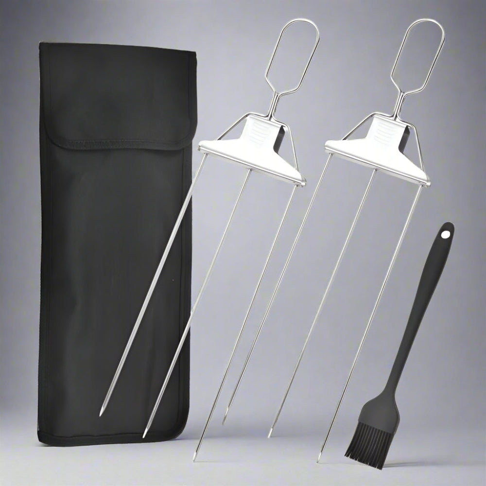 GrillMaster - Barbecue 3-way Grill Skewers - Image 17