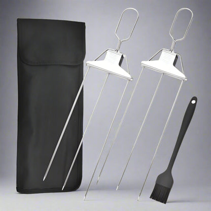 GrillMaster - Barbecue 3-way Grill Skewers - Image 17