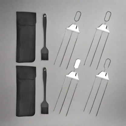 GrillMaster - Barbecue 3-way Grill Skewers - Image 19