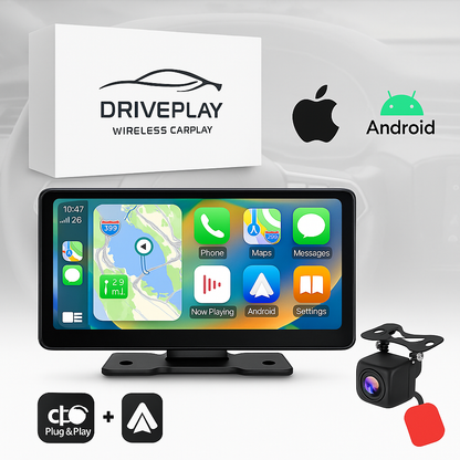 Affichage de voiture sans fil avec navigation à écran tactile