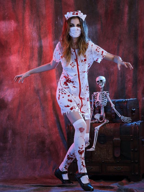 Disfraz de Halloween para mujer | Enfermera sangrienta