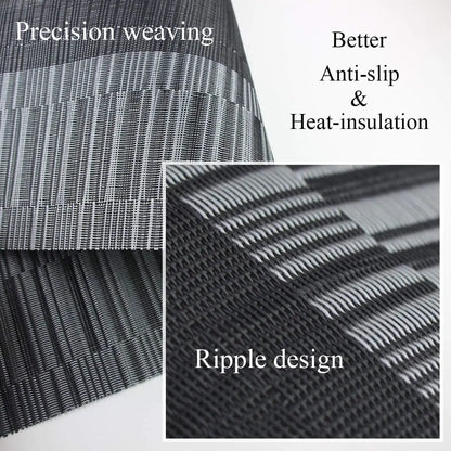 Washable Heat Resistant Vinyl Placemats Set