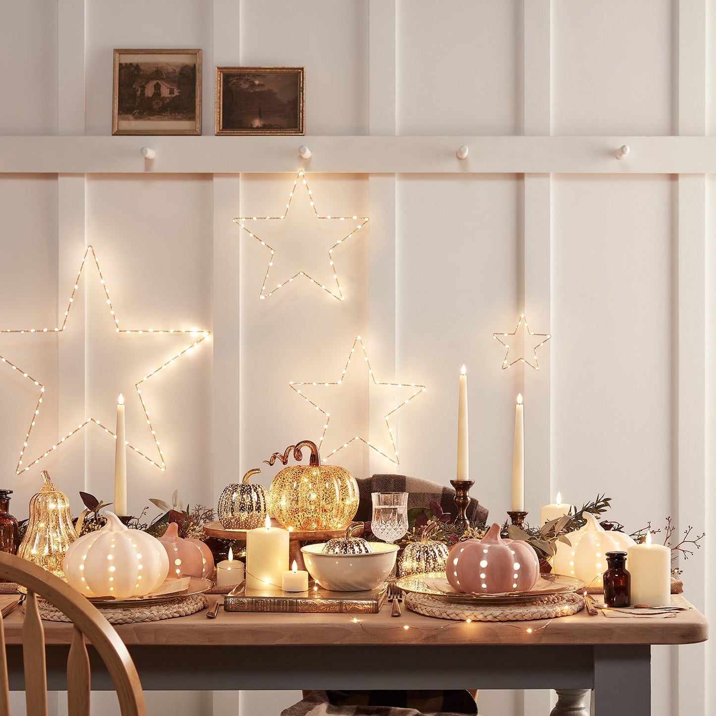 Décorations de Noël Étoile Lumière LED pour fenêtre