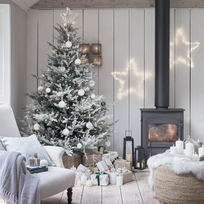 Décorations de Noël Étoile Lumière LED pour fenêtre