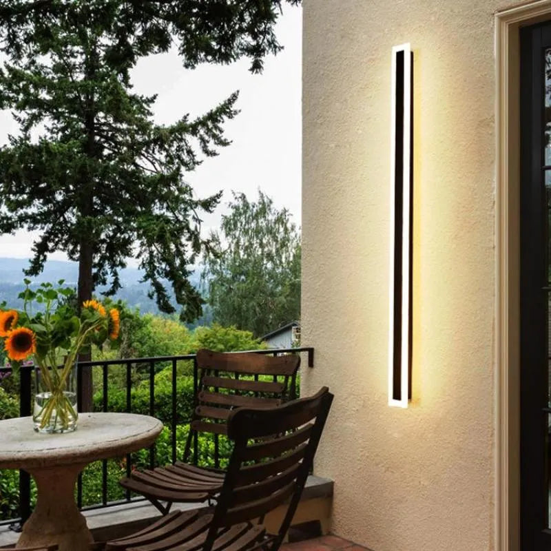 Moderne LED-Wandleuchten Schlanke Leiste