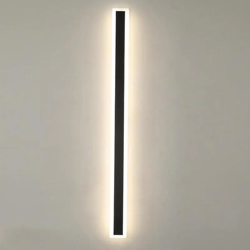 Appliques murales LED modernes barre mince