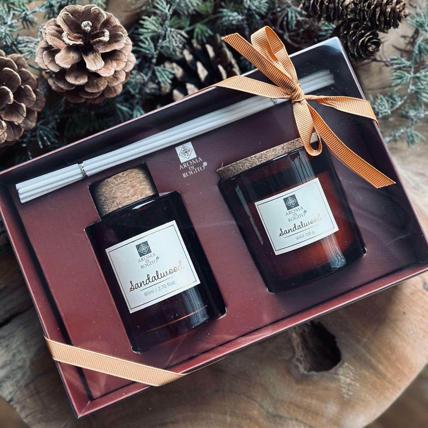 Zestaw prezentowy wosków zapachowych do świecy i dyfuzora