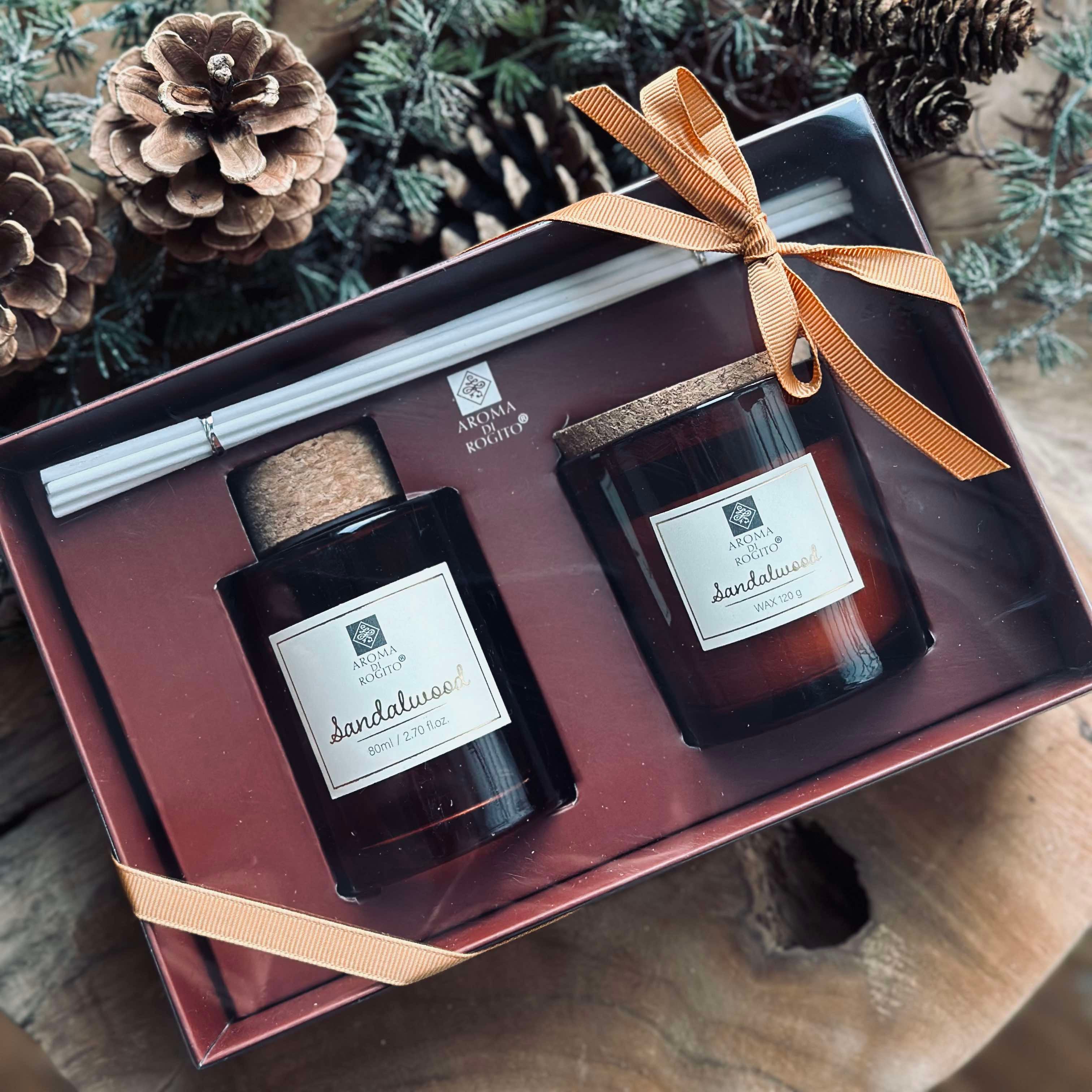 Set de regalo de velas aromáticas de cera para difusor