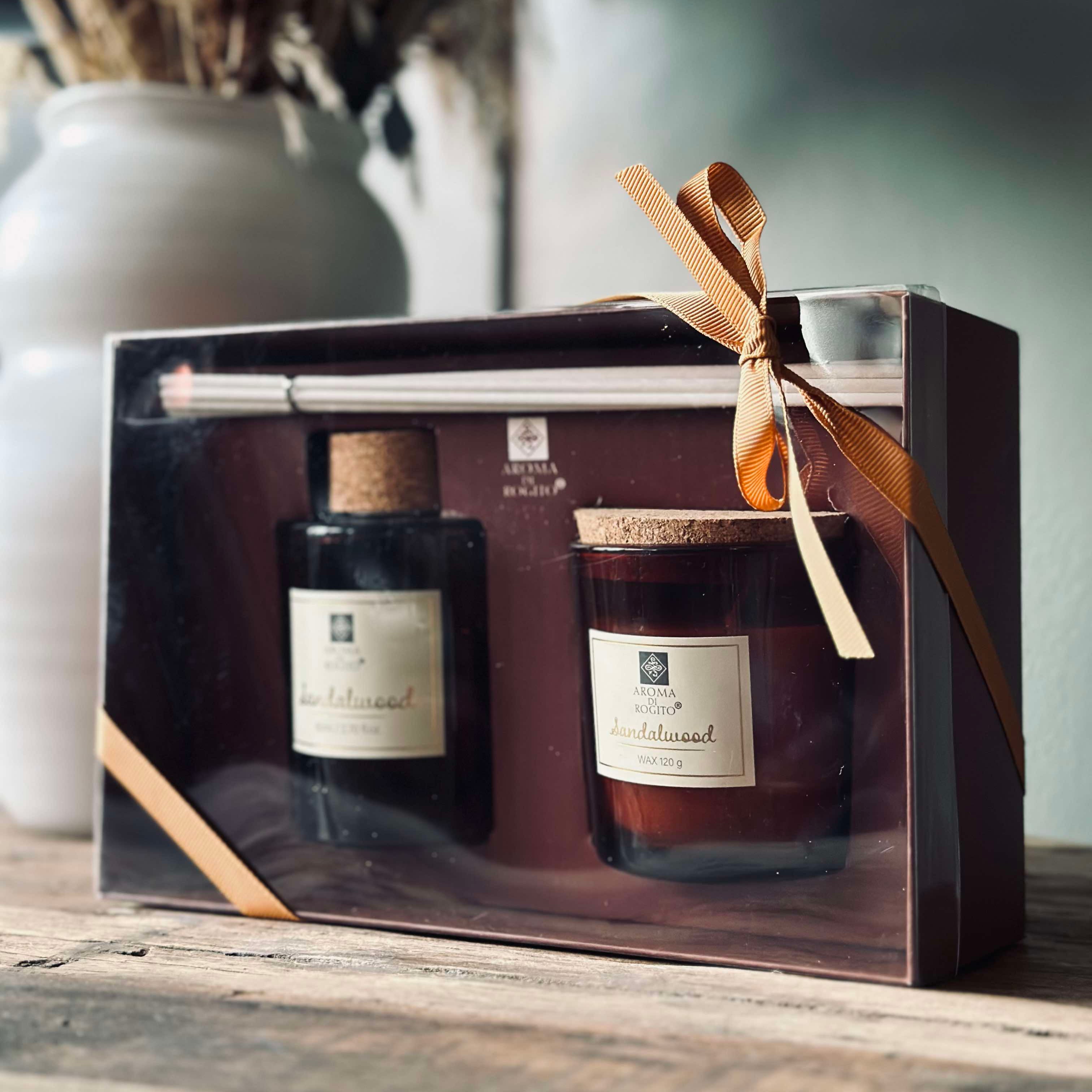 Set de regalo de velas aromáticas de cera para difusor
