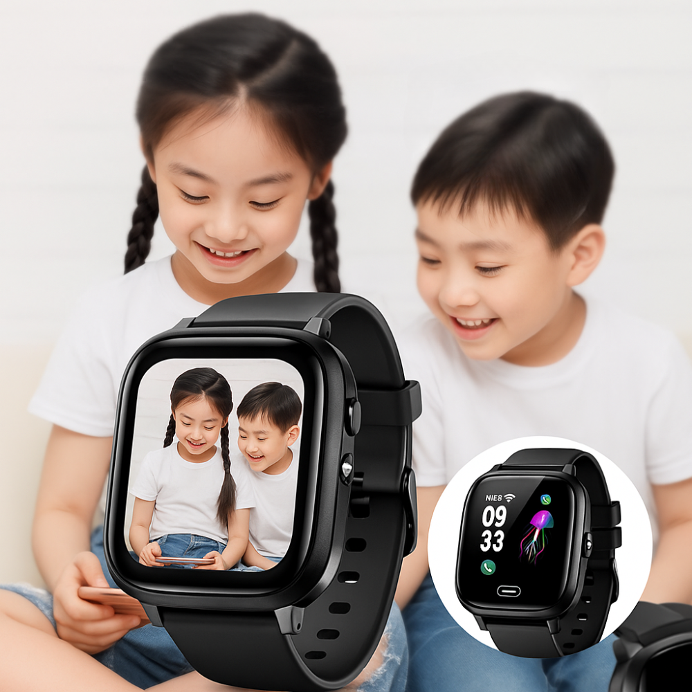 Dziecięcy smartwatch z lokalizatorem GPS i rozmową wideo