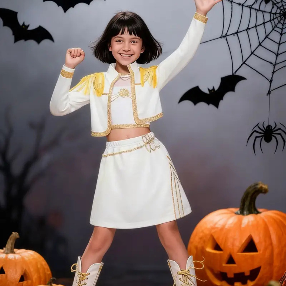Kids Kpop Hunter Halloween Costume Outfit