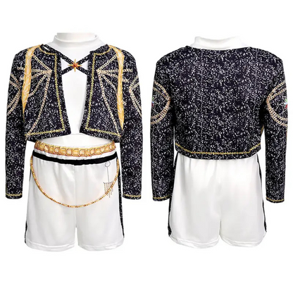 Kids Kpop Hunter Costume Outfit