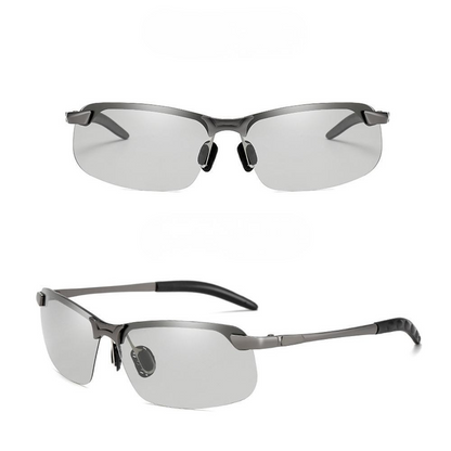 Lunettes de sport polarisées photochromiques