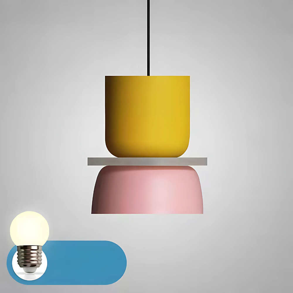Modern Colourful Metal Pendant Light
