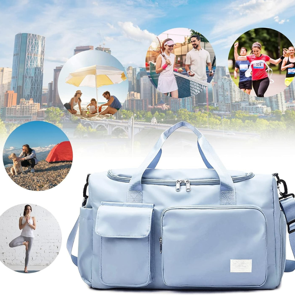 Unisex Große Reisetasche | Leicht Multi-Tasche