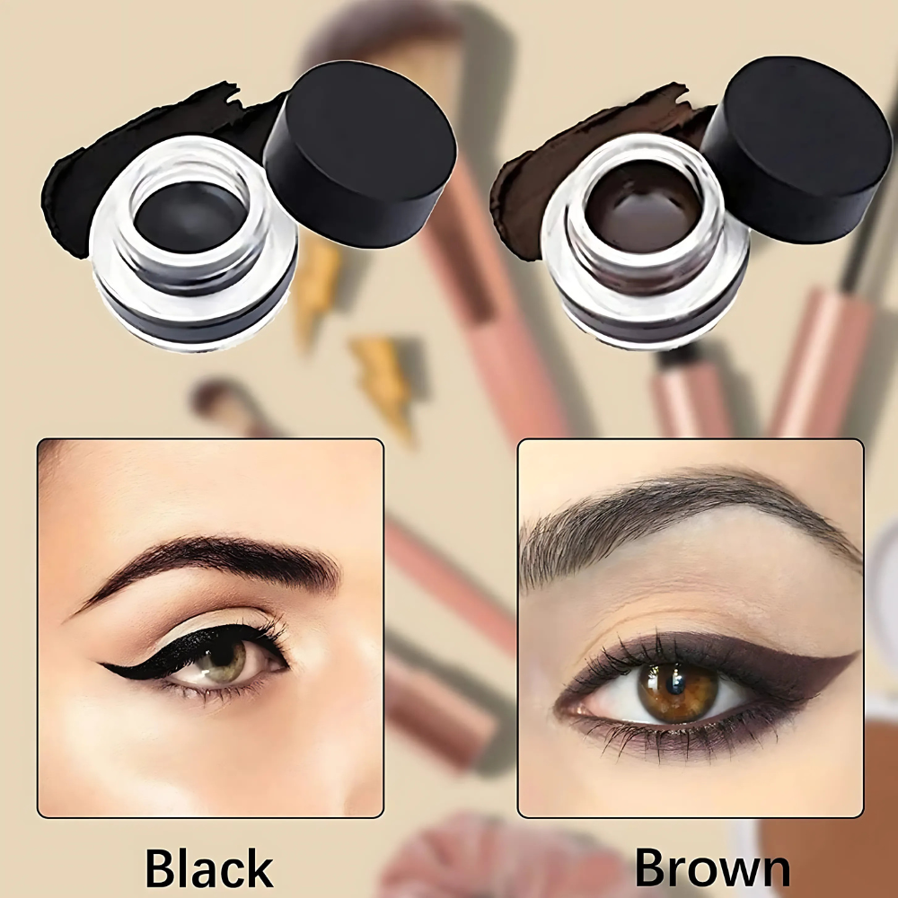 Waterproof Cream Eyeliner Makeup Tool Set