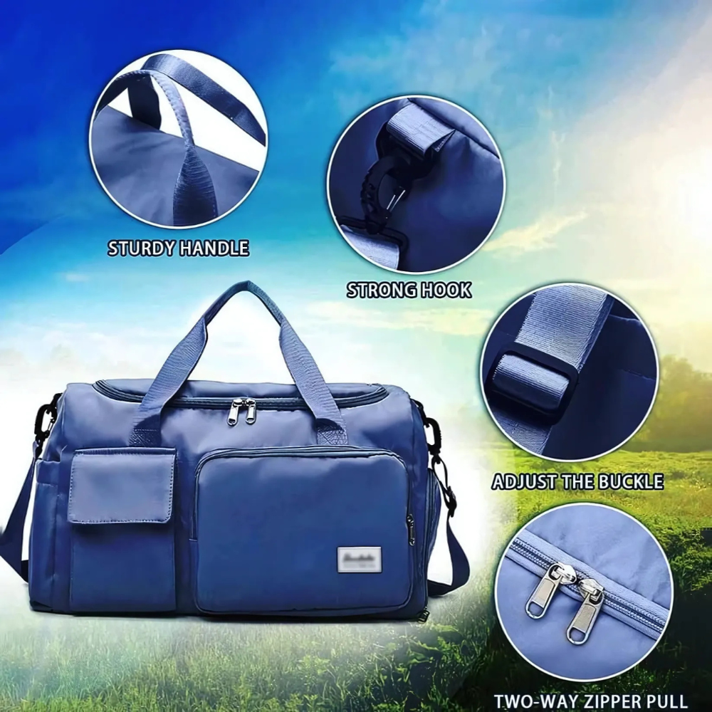 Unisex Große Reisetasche | Leicht Multi-Tasche